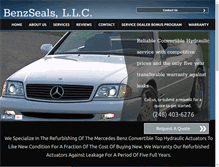 Tablet Screenshot of benzseals.com